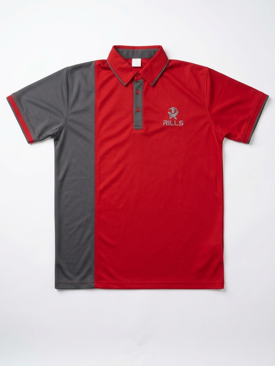 T Shirt Half Sleeve Red