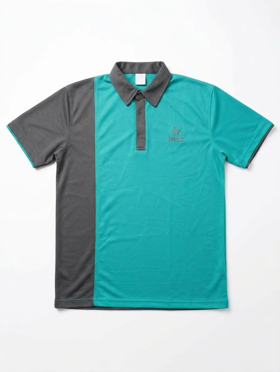 T Shirt Half Sleeve Aqua Green